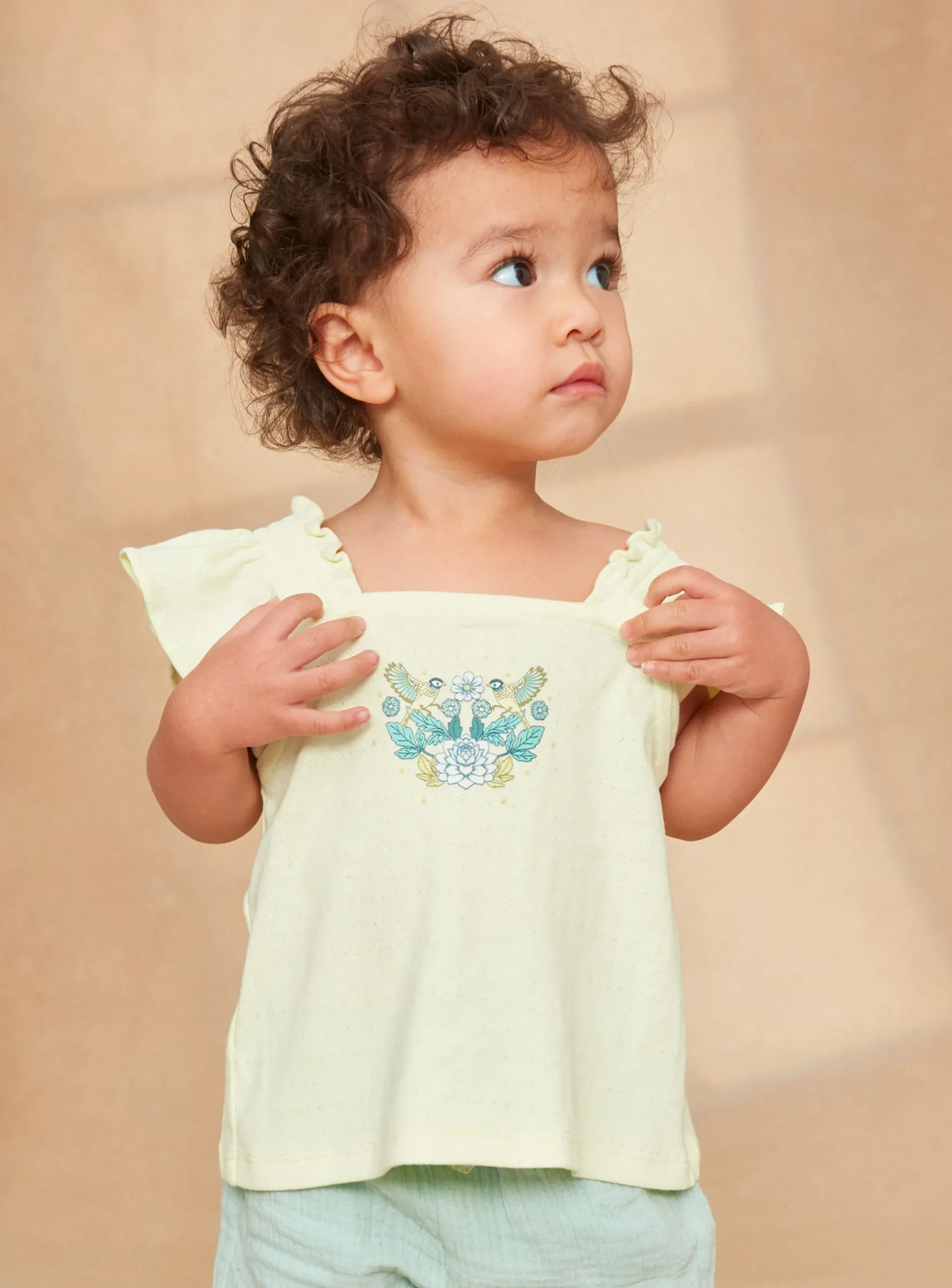 Sergent Major T-shirt & Blouse-Tee Shirt Jaune