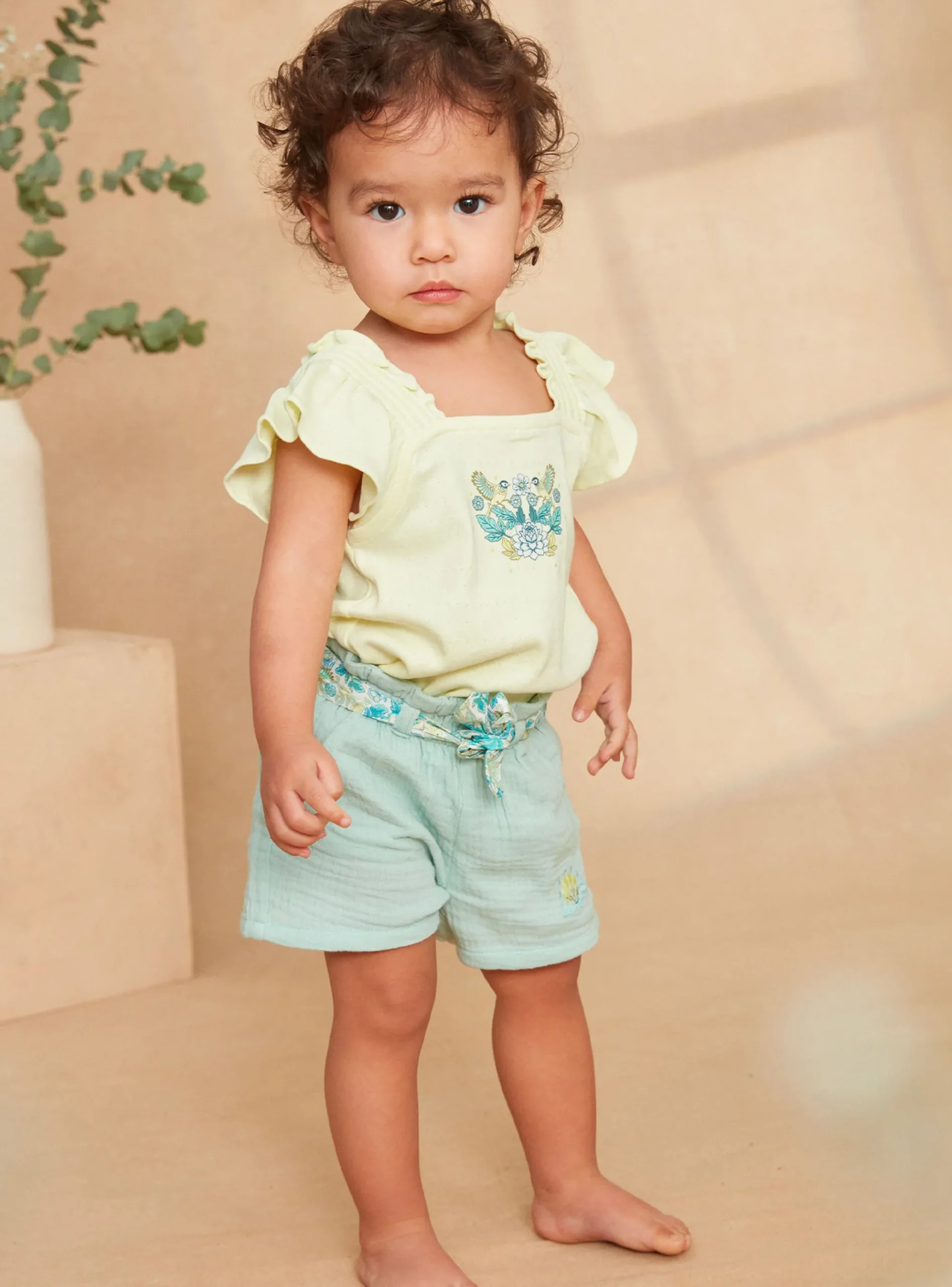 Sergent Major T-shirt & Blouse-Tee Shirt Jaune