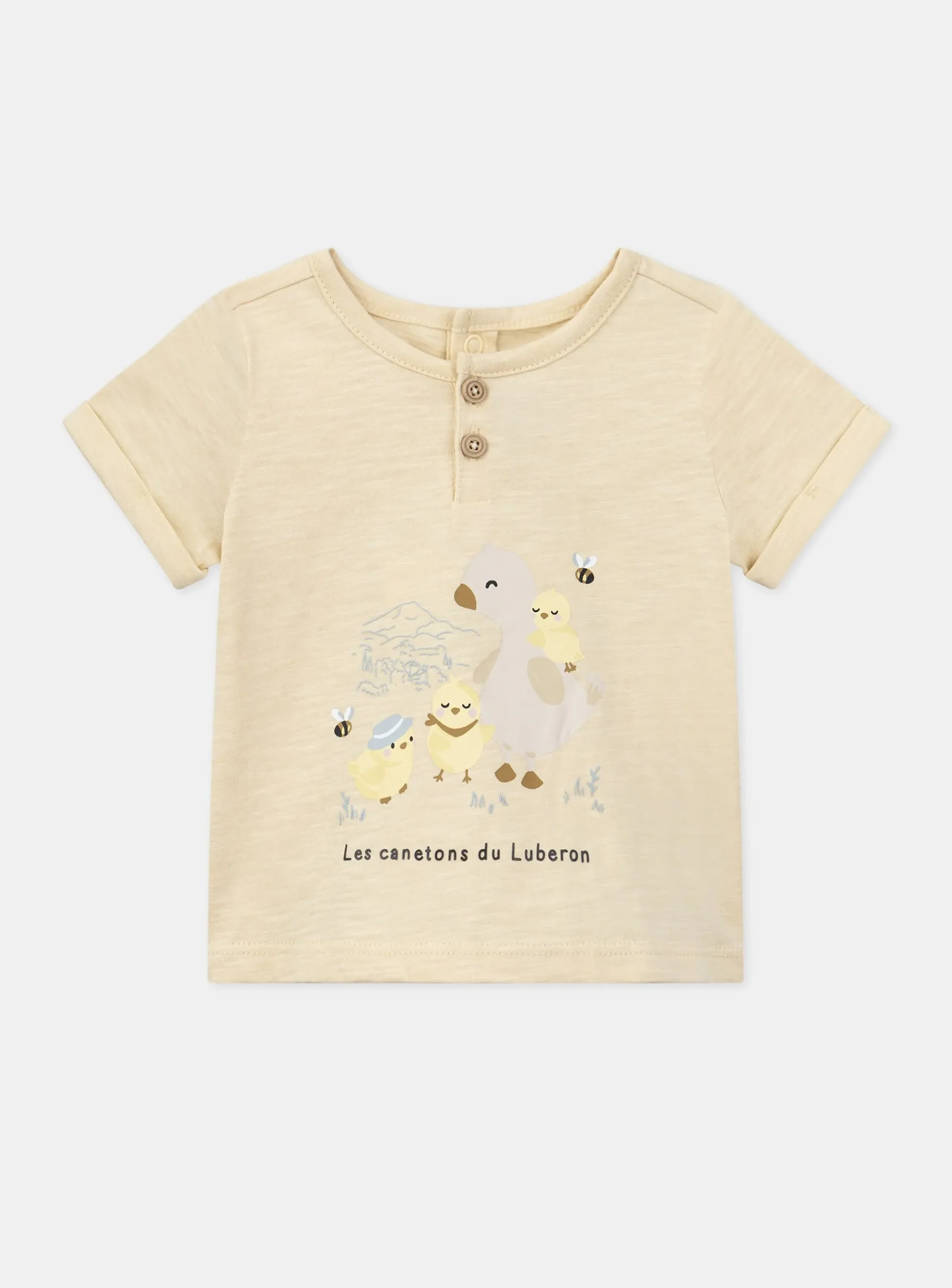 Sergent Major Chemise, T-shirt & Polo-Tee Shirt Jaune