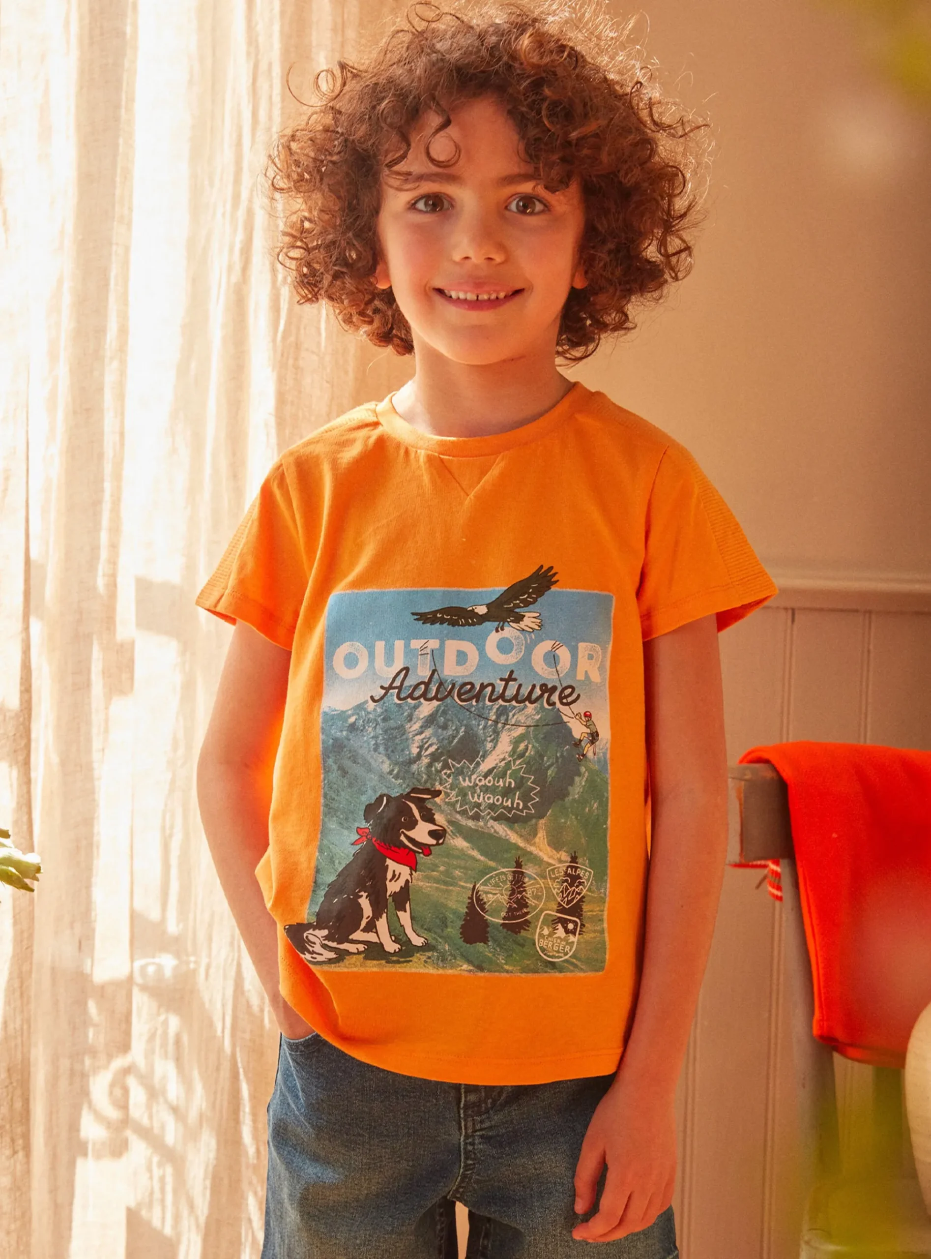 Sergent Major T-shirt & Polo-Tee Shirt Manches Courtes Orange