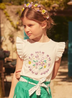 Sergent Major Blouse & T-shirt-Tee Shirt Manches Courtes Ecru