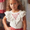 Sergent Major Blouse & T-shirt-Tee Shirt Manches Courtes Ecru