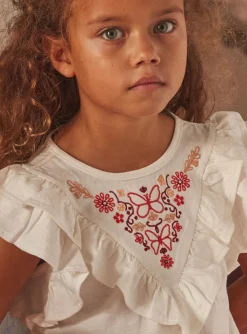 Sergent Major Blouse & T-shirt-Tee Shirt Manches Courtes Ecru