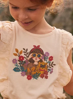 Sergent Major Blouse & T-shirt-Tee Shirt Manches Courtes Vanille