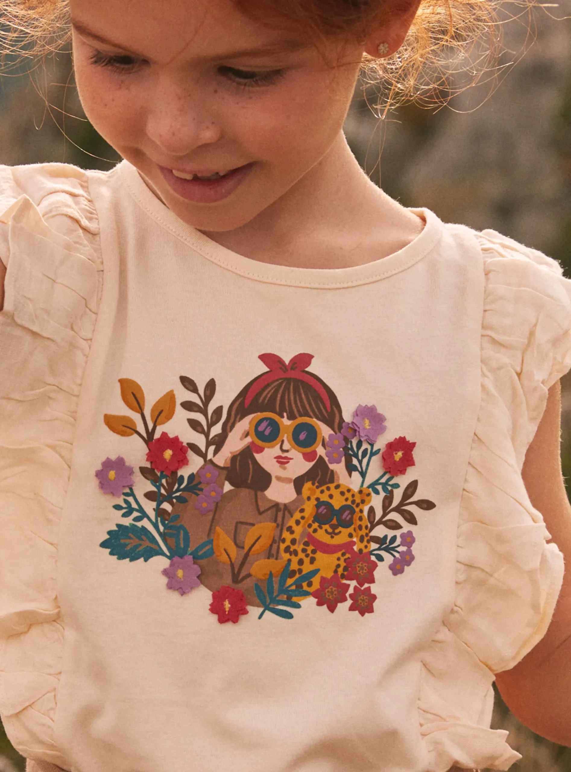 Sergent Major Blouse & T-shirt-Tee Shirt Manches Courtes Vanille
