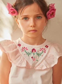 Sergent Major Blouse & T-shirt-Tee Shirt Manches Courtes Rose