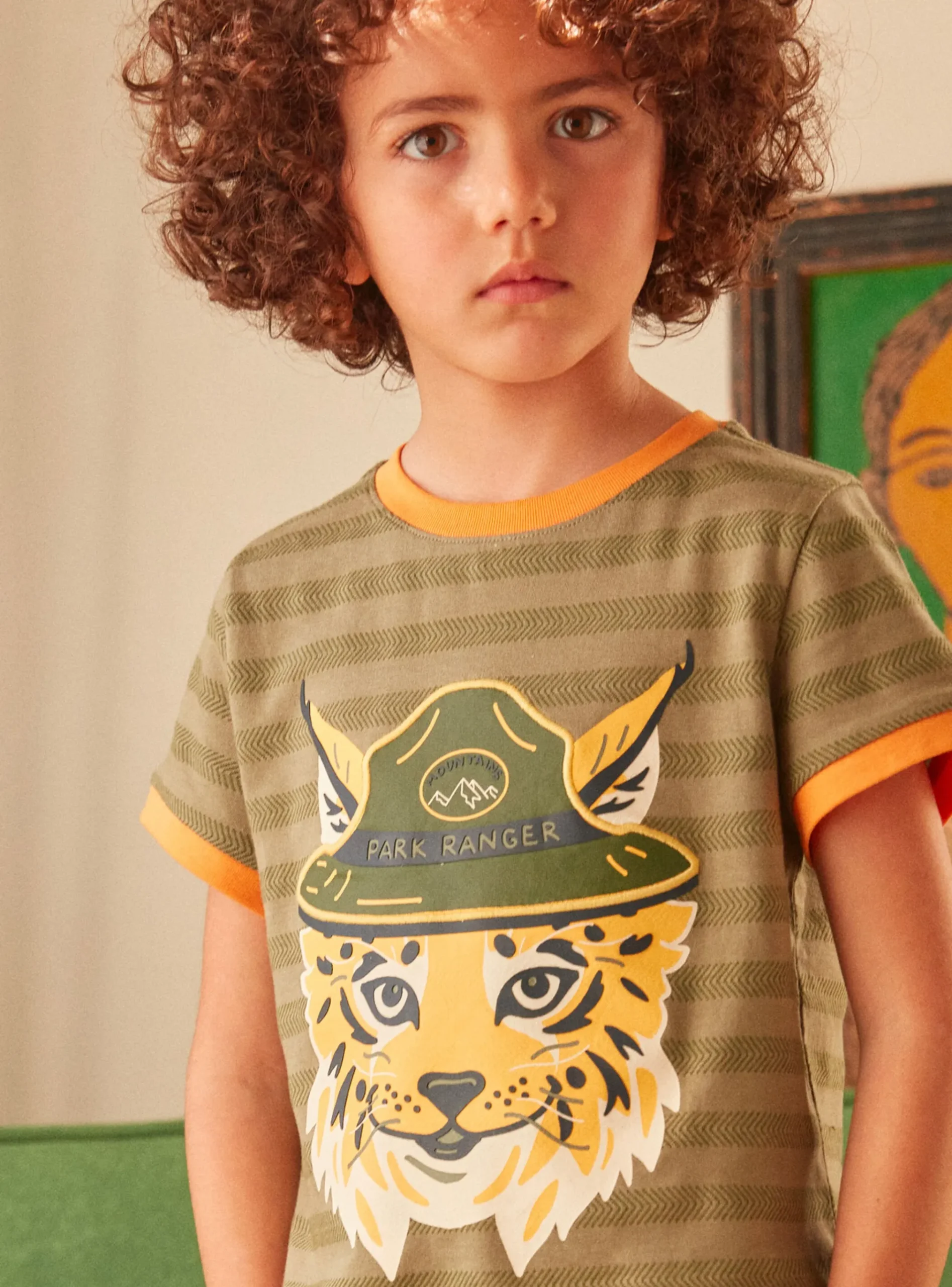 Sergent Major T-shirt & Polo-Tee Shirt Manches Courtes Kaki