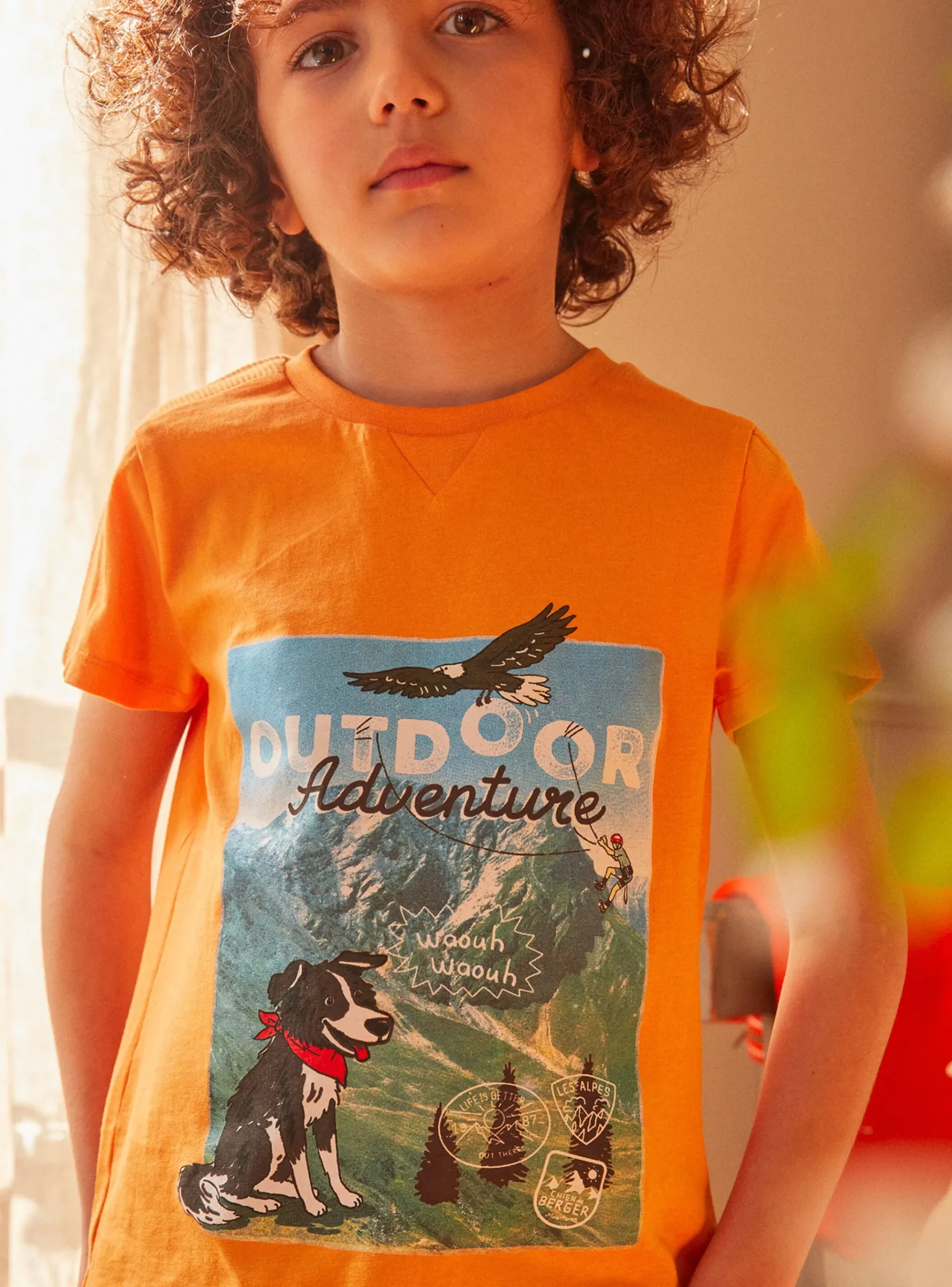 Sergent Major T-shirt & Polo-Tee Shirt Manches Courtes Orange