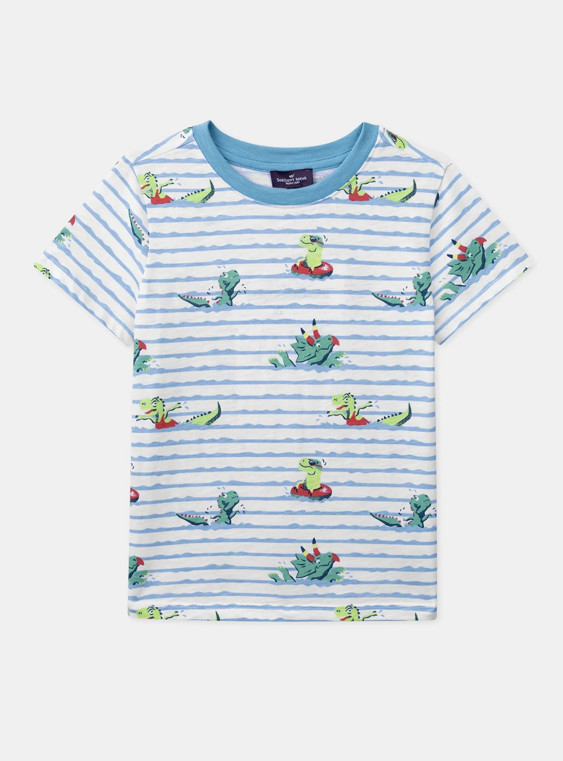 Sergent Major T-shirt & Polo-Tee Shirt Manches Courtes Blanc