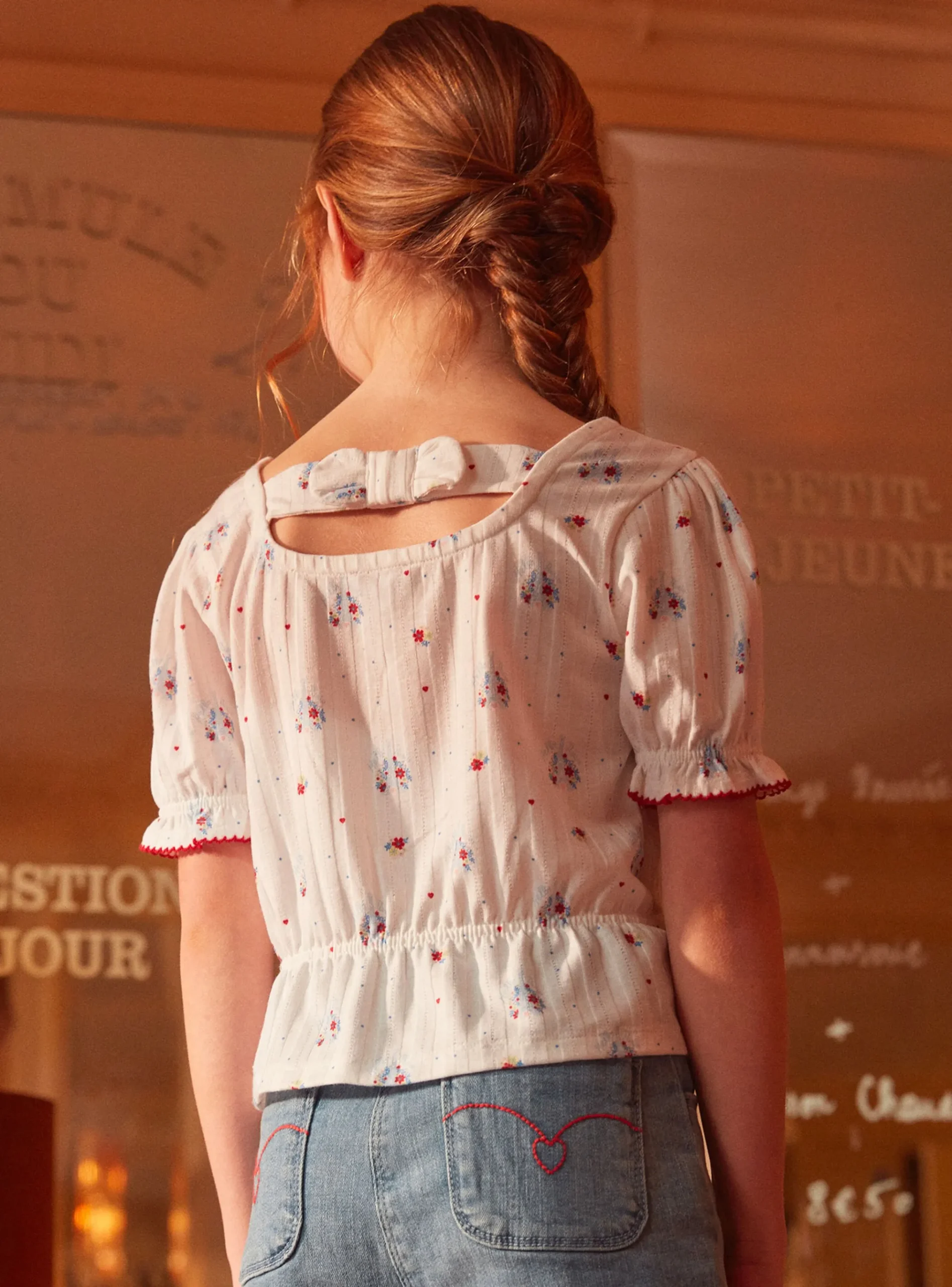 Sergent Major Blouse & T-shirt-Tee Shirt Manches Courtes Ecru