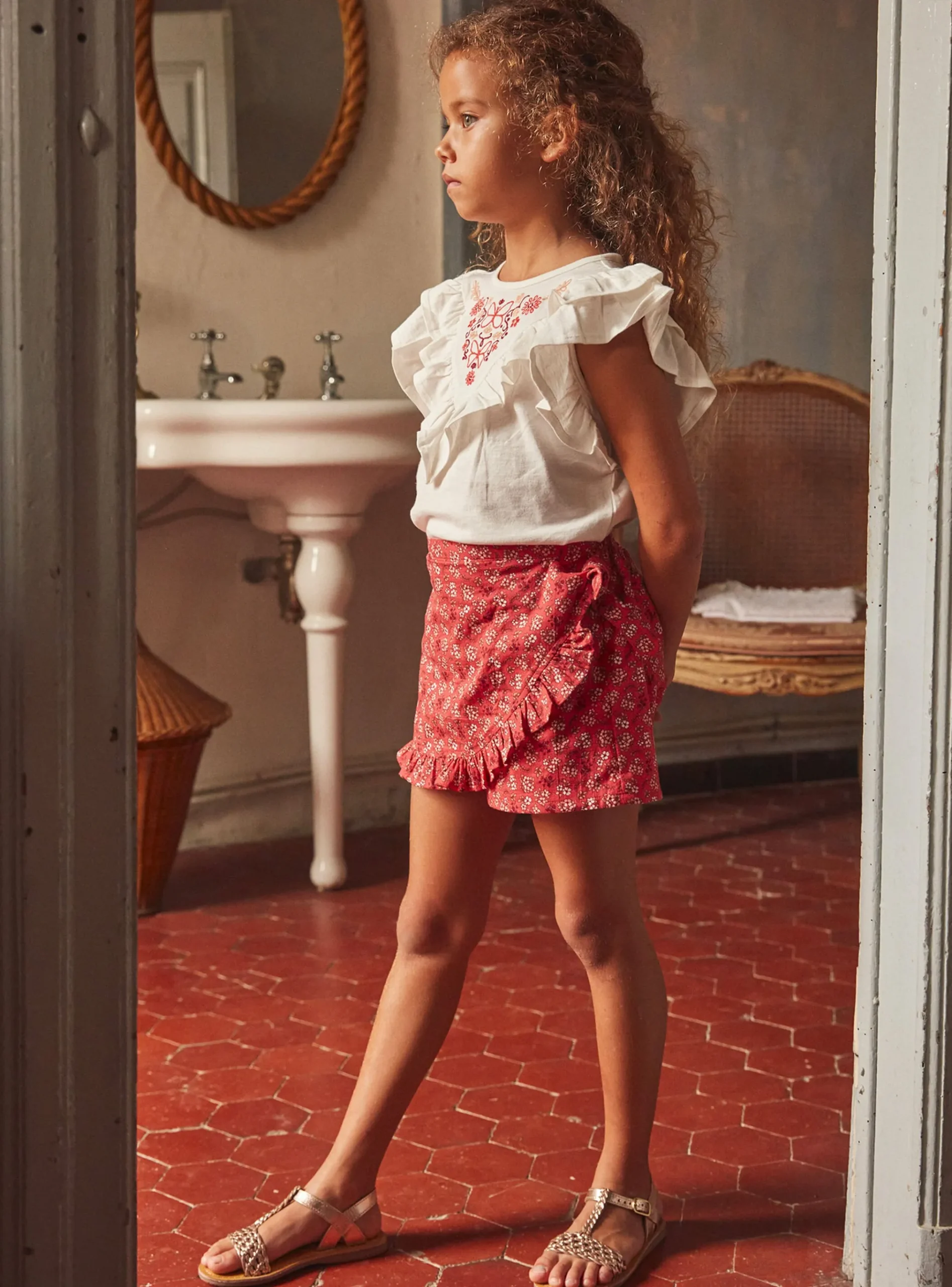 Sergent Major Blouse & T-shirt-Tee Shirt Manches Courtes Ecru