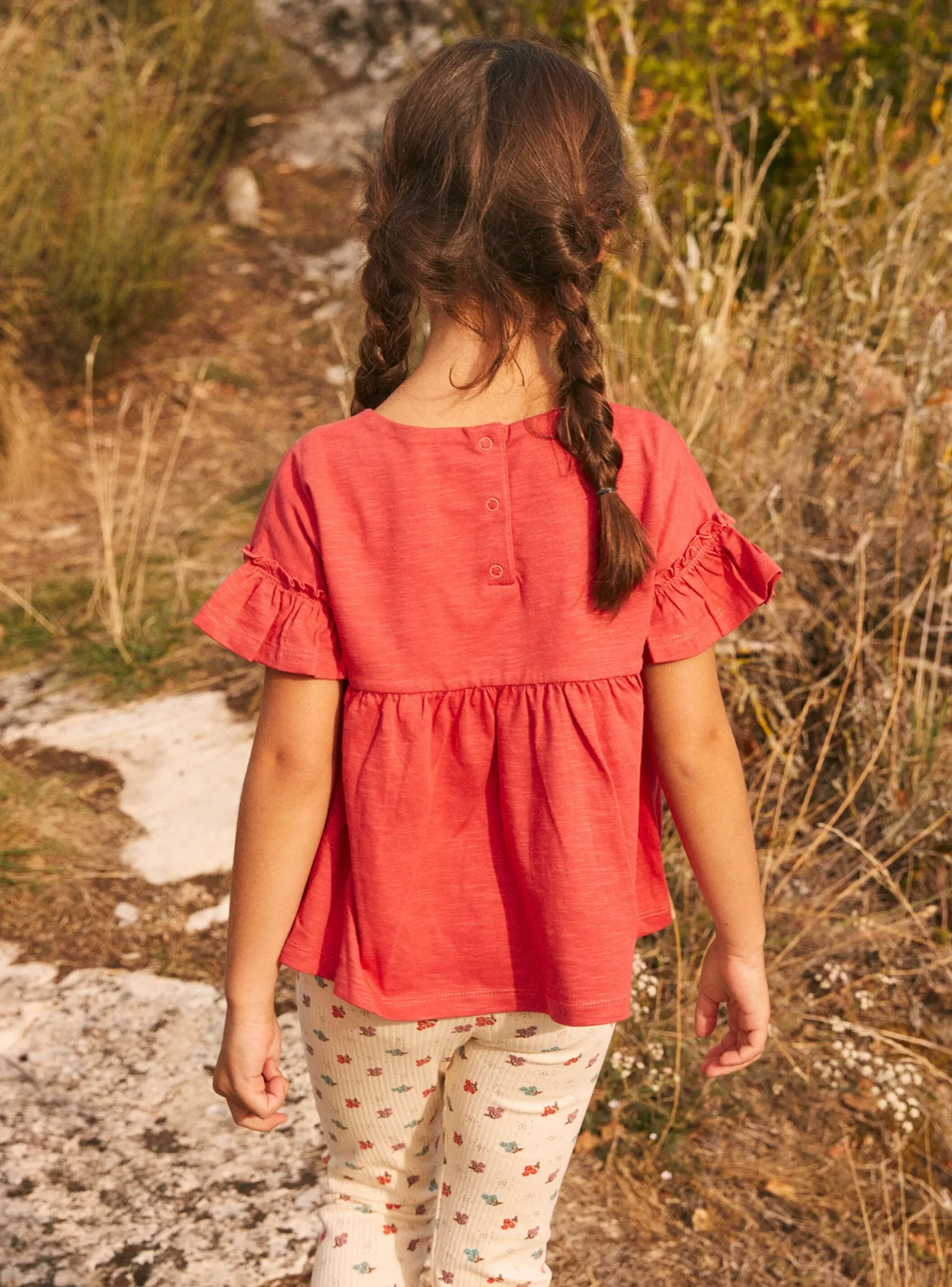 Sergent Major Blouse & T-shirt-Tee Shirt Manches Courtes Rouge