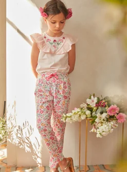 Sergent Major Blouse & T-shirt-Tee Shirt Manches Courtes Rose