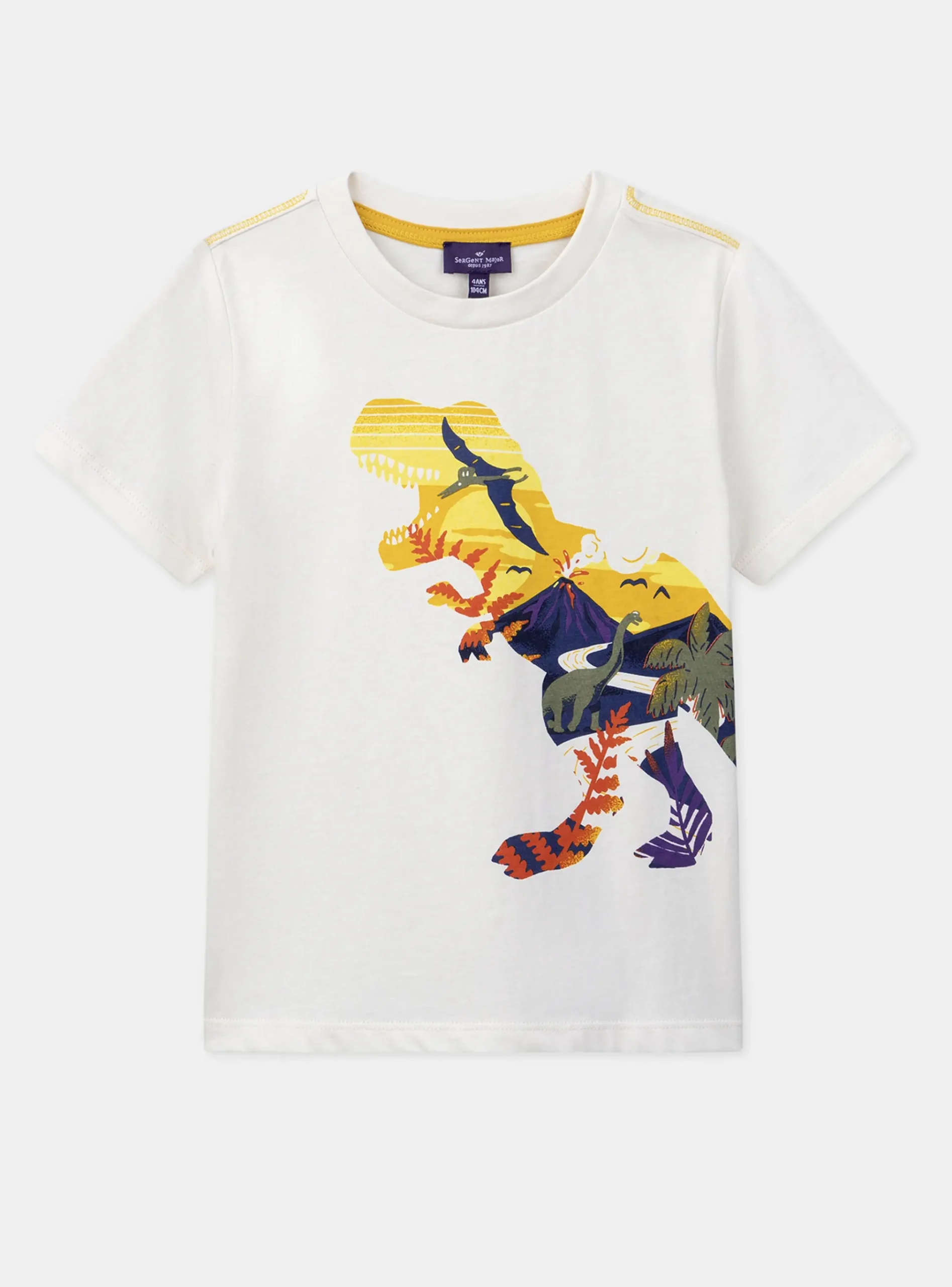 Sergent Major T-shirt & Polo-Tee Shirt Manches Courtes Blanc