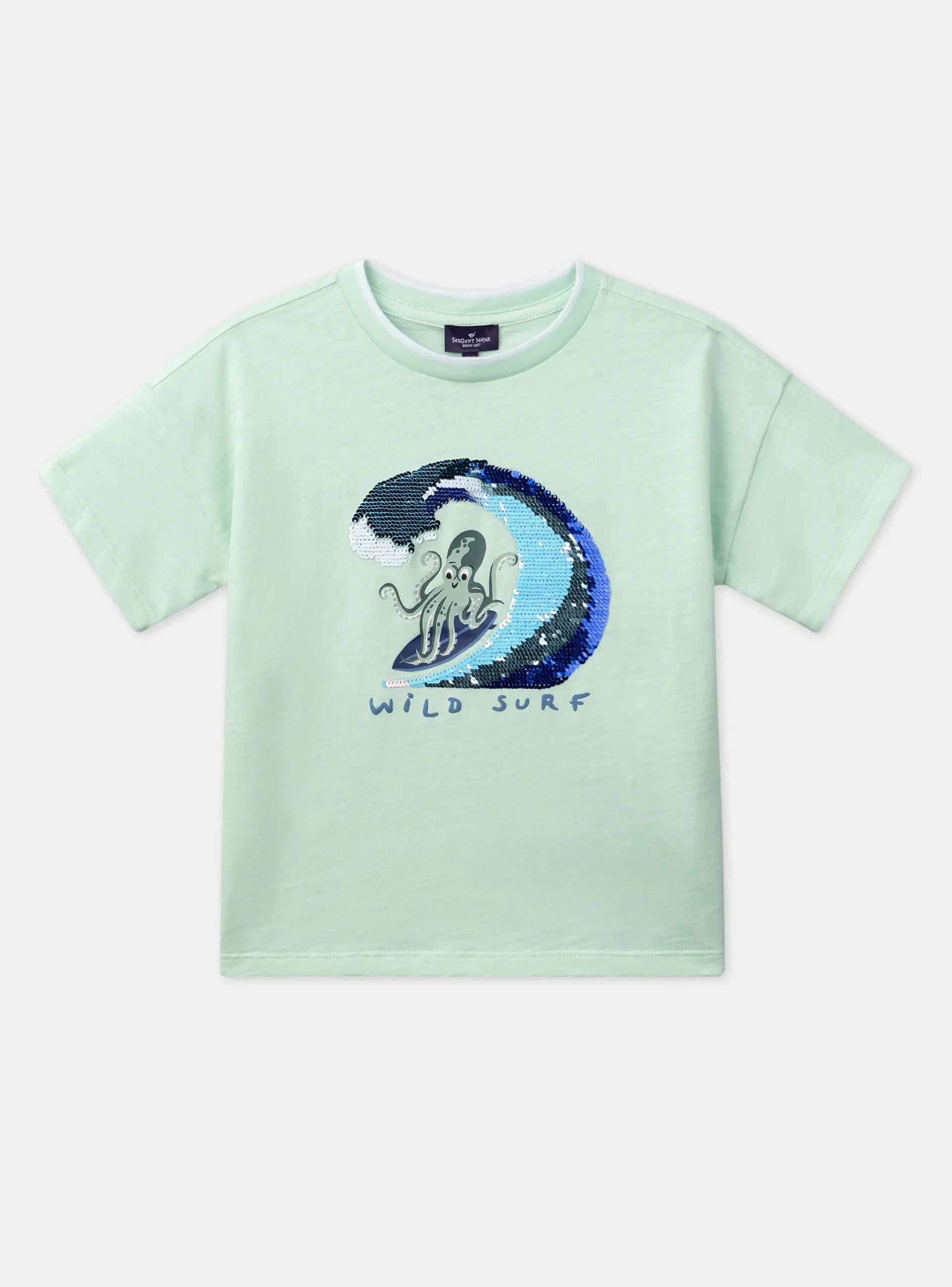 Sergent Major T-shirt & Polo-Tee Shirt Manches Courtes Vert