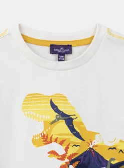 Sergent Major T-shirt & Polo-Tee Shirt Manches Courtes Blanc