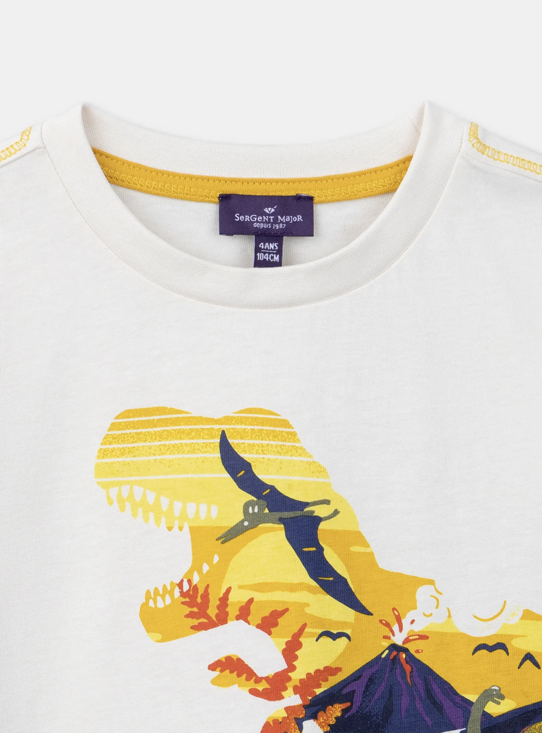 Sergent Major T-shirt & Polo-Tee Shirt Manches Courtes Blanc