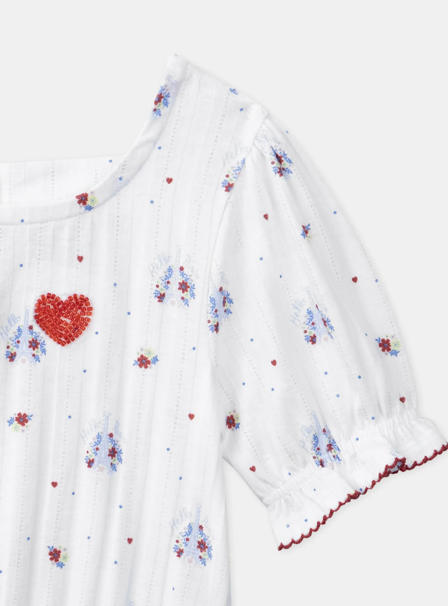 Sergent Major Blouse & T-shirt-Tee Shirt Manches Courtes Ecru