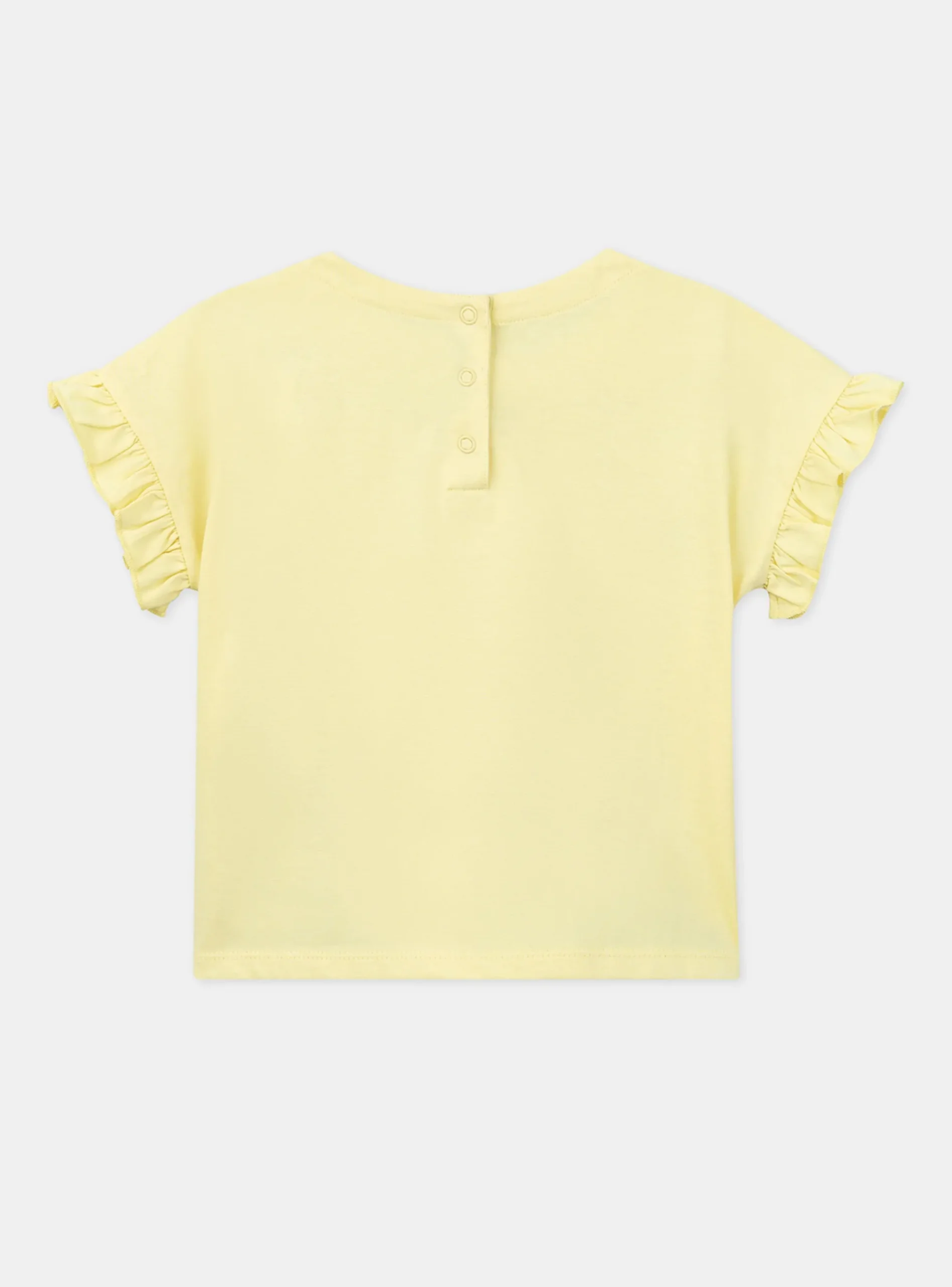 Sergent Major Blouse & T-shirt-Tee Shirt Manches Courtes Jaune