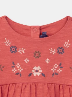 Sergent Major Blouse & T-shirt-Tee Shirt Manches Courtes Rouge