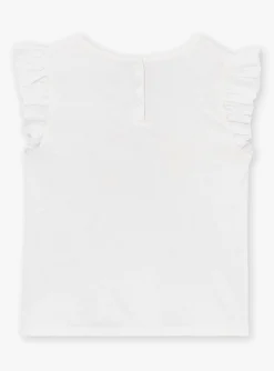 Sergent Major Blouse & T-shirt-Tee Shirt Manches Courtes Ecru