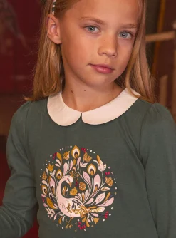 Sergent Major Blouse & T-shirt-Tee Shirt Manches Longues Vert
