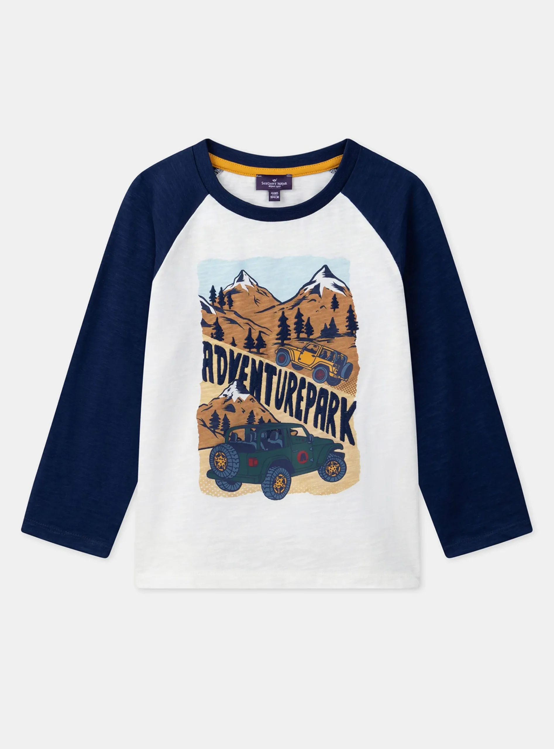 Sergent Major T-shirt & Polo-Tee Shirt Manches Longues Ecru