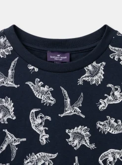 Sergent Major T-shirt & Polo-Tee Shirt Manches Longues Bleu nuit