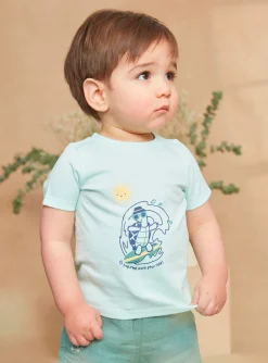 Sergent Major Chemise, T-shirt & Polo-Tee Shirt Turquoise