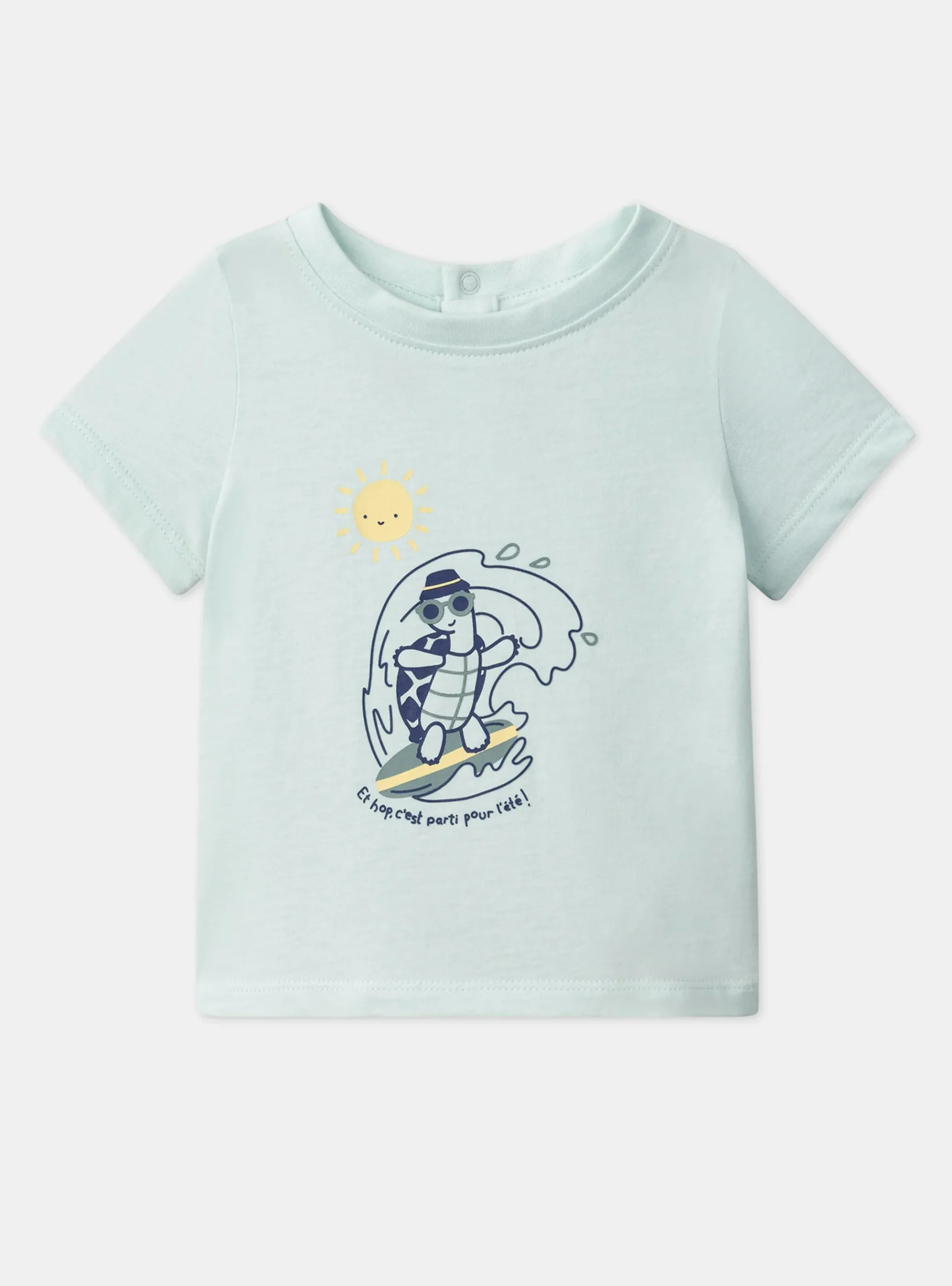 Sergent Major Chemise, T-shirt & Polo-Tee Shirt Turquoise