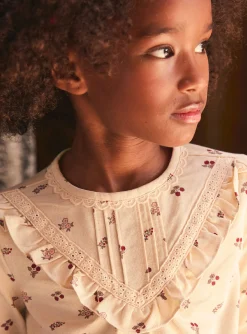 Sergent Major Blouse & T-shirt-T-shirt à fleurs