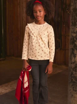 Sergent Major Blouse & T-shirt-T-shirt à fleurs