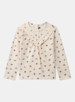 Sergent Major Blouse & T-shirt-T-shirt à fleurs