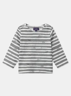 Sergent Major Chemise, T-shirt & Polo-Tshirt à manches longues rayé