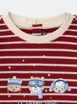 Sergent Major Chemise, T-shirt & Polo-Tshirt à manches longues rayé