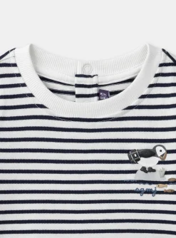 Sergent Major Chemise, T-shirt & Polo-Tshirt à manches longues rayé