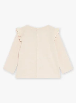 Sergent Major T-shirt & Blouse-T-shirt beige &agrave; manches longues