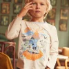 Sergent Major T-shirt & Polo-T-shirt beige &agrave; motif animaux pr&eacute;historiques