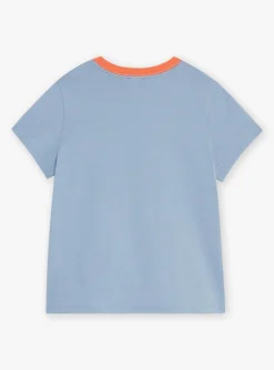 Sergent Major T-shirt & Polo-T-shirt bleu &agrave; motif avions