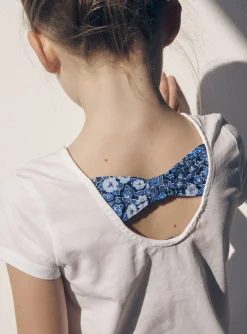 Sergent Major Blouse & T-shirt-T-shirt &eacute;cru &agrave; motifs papillons