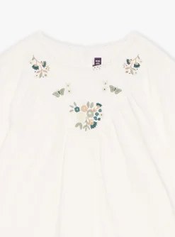 Sergent Major Blouse & T-shirt-T-shirt &eacute;cru en jersey slubb&eacute;