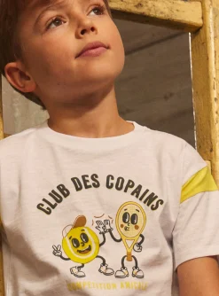 Sergent Major T-shirt & Polo-T-shirt &eacute;cru Meilleurs amis