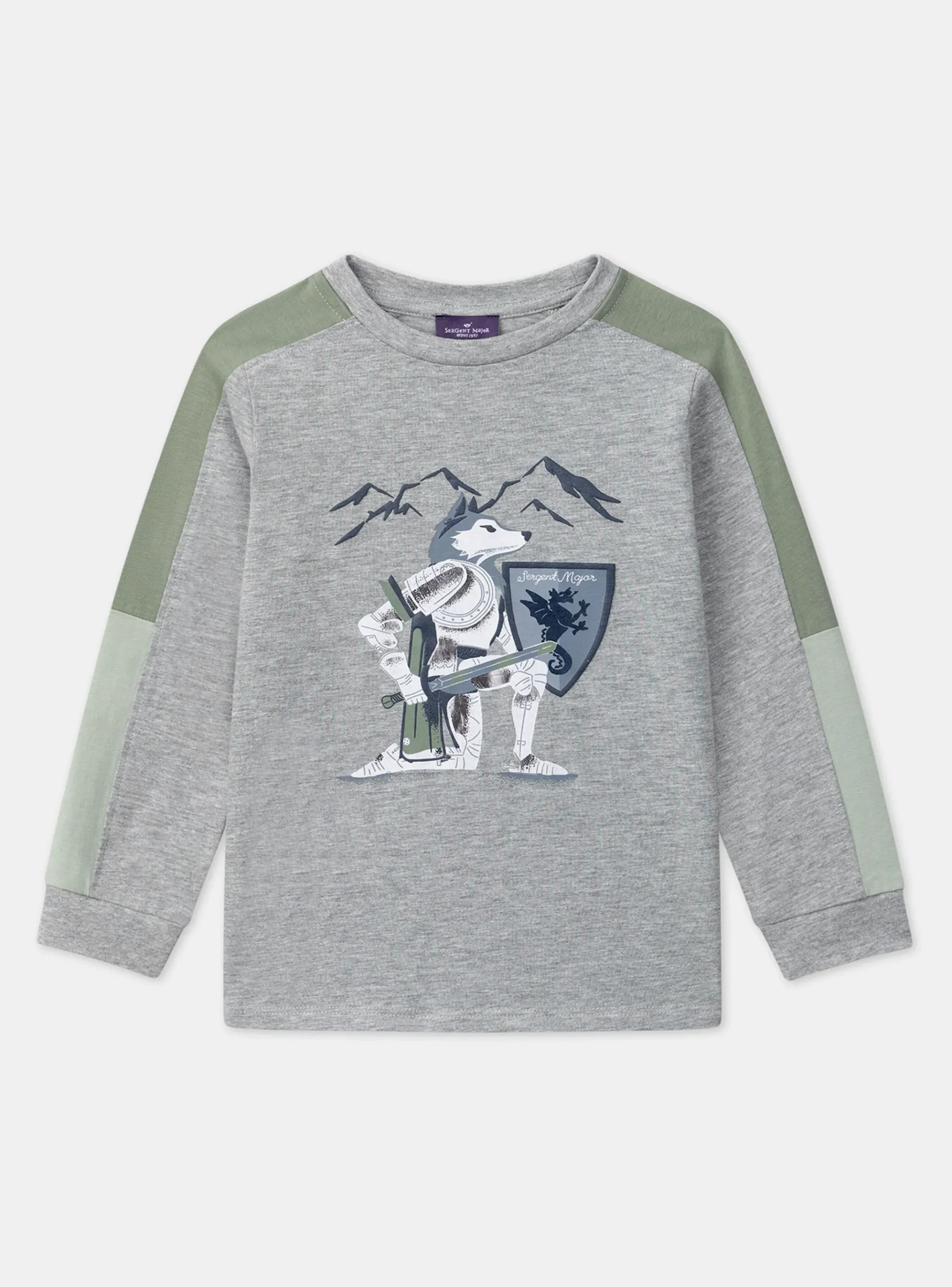 Sergent Major T-shirt & Polo-T-shirt Gris Chevalier