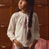 Sergent Major Blouse & T-shirt-T-shirt licorne et fleurs