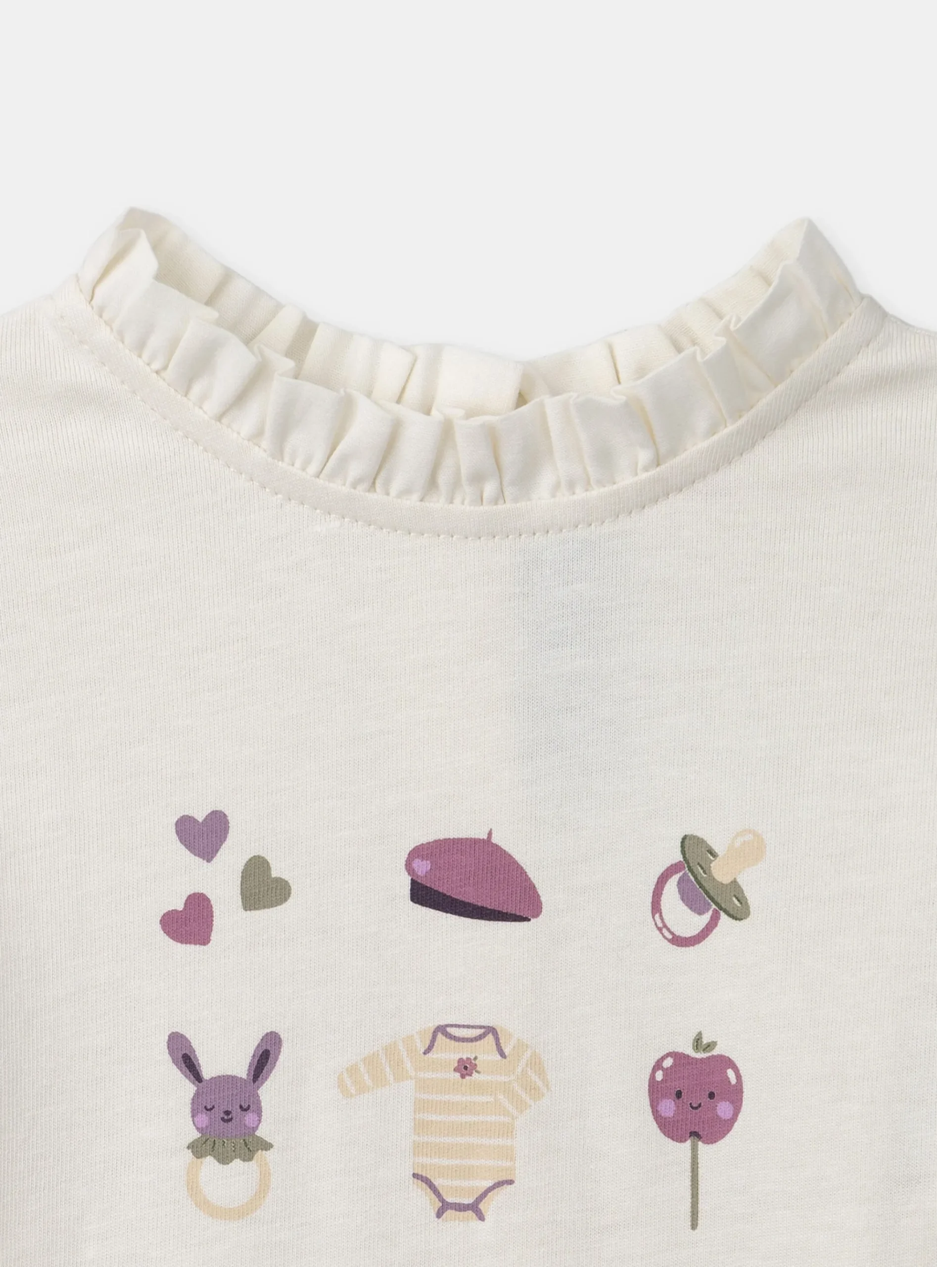 Sergent Major T-shirt & Blouse-Tshirt manches longues avec manches bouffantes