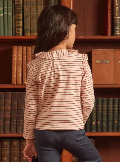 Sergent Major Blouse & T-shirt-T-shirt marini&egrave;re &agrave; volants