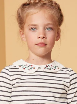Sergent Major Blouse & T-shirt-T-shirt marinière bleu