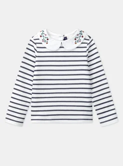 Sergent Major Blouse & T-shirt-T-shirt marinière bleu