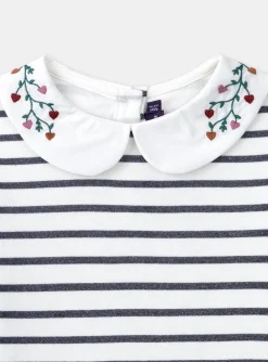 Sergent Major Blouse & T-shirt-T-shirt marinière bleu