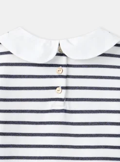 Sergent Major Blouse & T-shirt-T-shirt marinière bleu